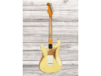 Fender Custom Shop Limited Edition 60 Dualmag II Stratocaster Super Heavy Relic Aged Vintage White Fender Custom Shop Limited Edition 60 Dualmag II Stratocaster Super Heavy Relic Aged Vintage White